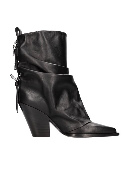 Tronchetti in pelle ELENA IACHI | E4079NERO